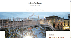 Desktop Screenshot of alicia-anthony.com
